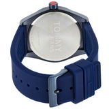 Tommy Hilfiger Monogram Pop Quartz Blue Dial Blue Silicone Strap Watch For Men - 1791775 Buy Now By Tommy Hilfiger