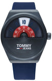 Tommy Hilfiger Monogram Pop Quartz Blue Dial Blue Silicone Strap Watch For Men - 1791775 Buy Now By Tommy Hilfiger