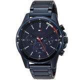 Tommy Hilfiger Mason Blue Dial Blue Steel Strap Watch for Men - 1791789 Buy Now By Tommy Hilfiger