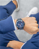 Tommy Hilfiger Mason Blue Dial Blue Steel Strap Watch for Men - 1791789 Buy Now By Tommy Hilfiger