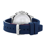 Tommy Hilfiger Mason Blue Dial Blue Rubber Strap Watch for Men - 1791791 Buy Now By Tommy Hilfiger