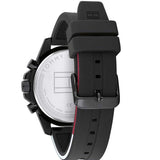 Tommy Hilfiger Mason Black Dial Black Rubber Strap Watch for Men - 1791793 Buy Now By Tommy Hilfiger