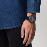 Tommy Hilfiger Parker Chronograph Quartz Blue Dial Blue Leather Strap Watch For Men - 1791839 Buy Now By Tommy Hilfiger