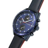 Tommy Hilfiger Parker Chronograph Quartz Blue Dial Blue Leather Strap Watch For Men - 1791839 Buy Now By Tommy Hilfiger