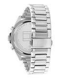 Tommy Hilfiger Larson Multifunction Black Dial Silver Steel Strap Watch For Men - 1791916 Buy Now By Tommy Hilfiger