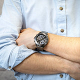 Tommy Hilfiger Larson Chronograph Grey Dial Silver Steel Strap Watch For Men - 1791918 Buy Now By Tommy Hilfiger