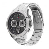 Tommy Hilfiger Blaze Chronograph Black Dial Silver Steel Strap Watch For Men - 1792029 Buy Now By Tommy Hilfiger