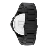 Tommy Hilfiger Justin Chronograph Black Dial Black Steel Strap Watch For Men - 1792055 Buy Now By Tommy Hilfiger