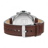 Tommy Hilfiger Lars Chronograph Green Dial Brown Leather Strap Watch For Men - 1792064 Buy Now By Tommy Hilfiger