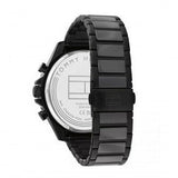 Tommy Hilfiger Clark Chronograph Black Dial Black Steel Strap Watch For Men - 1792081 Buy Now By Tommy Hilfiger