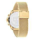 Tommy Hilfiger Jordan Chronograph Green Dial Gold Mesh Strap Watch For Men - 1792093 Buy Now By Tommy Hilfiger
