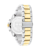Tommy Hilfiger Jordon Chronograph Black Dial Two Tone Steel Strap Watch For Men - 1792095 Buy Now By Tommy Hilfiger