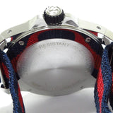 Gucci Dive Black Dial Red & Blue Nylon Strap Watch For Men - YA136210 Buy Now By Gucci
