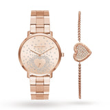 Michael Kors Jaryn Rose Gold Dial Rose Gold Steel Strap Watch for Women - MK3621 Buy Now By Michael Kors