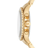 Michael Kors Everest Chronograph White Dial Gold Steel Strap Watch For Women - MK7212 Buy Now By Michael Kors