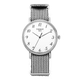 Tissot T Classic Everytime Medium White Dial Two Tone NATO Strap Watch for Women - T109.410.18.032.00 Buy Now By Tissot