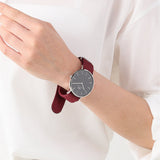 Daniel Wellington Classic Roselyn Black Dial Red NATO Strap Dial Watch For Women - DW00100270 Buy Now By Daniel Wellington