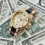 Michael Kors Blair Gold Dial Two Tone Steel Strap Watch for Women - MK6094 Buy Now By Michael Kors