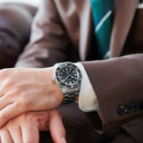 Seiko Prospex 1965 Modern Re Interpretation Automatic Black Dial Silver Steel Strap Watch For Men - SPB143J1 Buy Now By Seiko