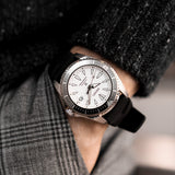 Seiko Shogun Prospex Titanium Divers Automatic White Dial Black Rubber Strap Watch For Men - SPB191J1 Buy Now By Seiko