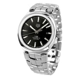 Tag Heuer Link Quartz Black Dial Silver Steel Strap Watch for Women - WBC2110.BA0603 Buy Now By Tag Heuer