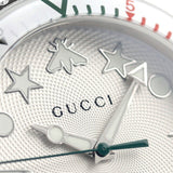 Gucci Dive Quartz White Dial White Rubber Strap Watch For Men - YA136337 Buy Now By Gucci