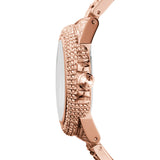 Michael Kors Camille Crystal Rose Gold Dial Rose Gold Steel Strap Watch for Women - MK5862 Buy Now By Michael Kors