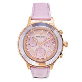 Swarovski Octea Lux Chrono Purple Dial Purple Leather Strap Watch for Women - 5632263 Buy Now By Swarovski