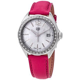 Tag Heuer Formula 1 Quartz Mother of Pearl Dial Pink Leather Strap Watch for Women - WBJ131A.FC8252 Buy Now By Tag Heuer