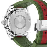 Gucci Dive Automatic Black Dial Two Tone Rubber Strap Watch for Men - YA136349 Buy Now By Gucci