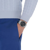 Salvatore Ferragamo Sapphire Chrono Black Dial Silver Steel Strap Watch for Men - SFME00321 Buy Now By Salvatore Ferragamo