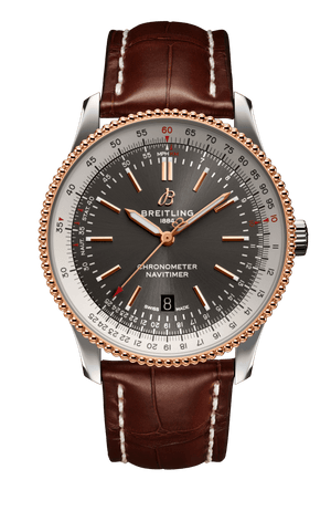 Breitling Navitimer 1 Automatic 41mm Black Dial Brown Leather Strap Mens Watch - U17326211M1P1 Buy Now By Breitling