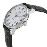 Mido Baroncelli III Automatic Silver Dial Black Leather Strap Watch For Women - M7600.4.21.4 Buy Now By Mido