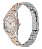 Michael Kors Harlowe Three-Hand Mother of Pearl White Dial Tri Tone Steel Strap Watch for Women - MK4846 Buy Now By Michael Kors