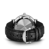 IWC Portofino Automatic Blue Dial Black Leather Strap Watch for Men - IW356523 Buy Now By IWC