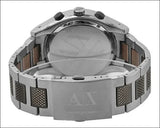 Armani Exchange Chronograph Black Dial Silver Steel Strap Watch For Men - AX1093 Buy Now By Armani Exchange