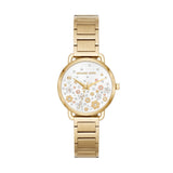 Michael Kors Portia Quartz White Dial Gold Steel Strap Watch for Women - MK3840 Buy Now By Michael Kors