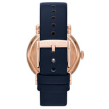 Marc Jacobs Baker Navy Blue Dial Navy Blue Leather Strap Watch for Women - MBM1329 Buy Now By Marc Jacobs
