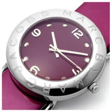 Marc Jacobs Amy Purple Dial Red Leather Strap Watch for Women - MBM1138 Buy Now By Marc Jacobs