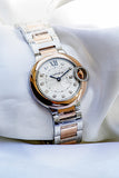 Cartier Ballon Bleu De Cartier Diamonds Silver Dial Two Tone Steel Strap Watch for Women - W3BB0026 Buy Now By Cartier