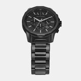 Armani Exchange Drexler Chronograph Black Dial Black Steel Strap Watch For Men - AX2639 Buy Now By Armani Exchange