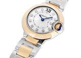 Cartier Ballon Bleu De Cartier Diamonds Silver Dial Two Tone Steel Strap Watch for Women - W3BB0026 Buy Now By Cartier