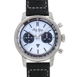 Breitling Top Time B01 Triumph Blue Dial Black Leather Strap Watch for Men - AB01764A1C1X1 Buy Now By Breitling