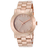 Marc Jacobs Amy Glitz Brown Dial Rose Gold Steel Strap Watch for Women - MBM3221 Buy Now By Marc Jacobs