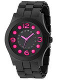 Marc Jacobs Pelly Black Dial Black Silicone Strap Watch for Women - MBM2529 Buy Now By Marc Jacobs