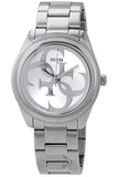 Guess G-Twist Silver Dial Silver Steel Strap Watch for Women - W1082L1 Buy Now By Guess