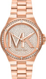Michael Kors Lennox Three Hand Rose Gold Dial Rose Gold Steel Strap Watch For Women - MK7230 Buy Now By Michael Kors