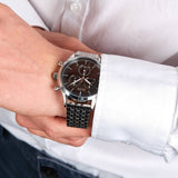 Hugo Boss Companion Black Dial Silver Steel Strap Watch for Men - 1513652 Buy Now By Hugo Boss