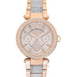 Michael Kors Parker Gold Dial Two Tone Steel Strap Watch for Women - MK6327 Buy Now By Michael Kors