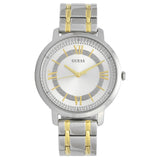 Guess Montauk Silver Dial Two Tone Steel Strap Watch for Women - W0933L5 Buy Now By Guess